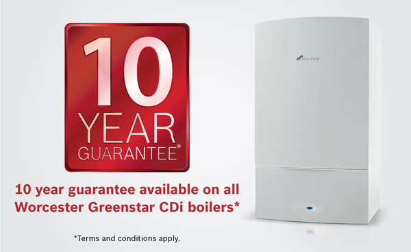 10 Year Guaranteed Worcester Bosch Accredited Installer